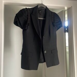 BR monogram short sleeved blazer